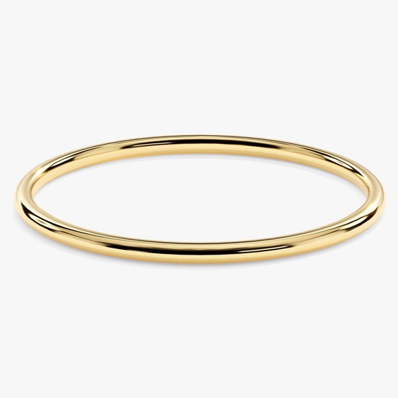 Private Label Jewelry - 18K gold plated super thin stacking ring